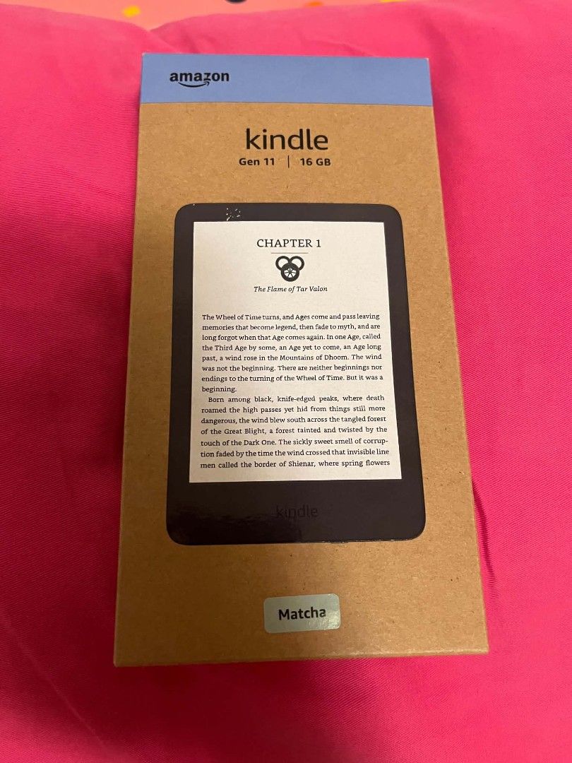 Amazon Kindle E-Reader 6" 11th gen 16gb Matcha (Category: E-Readers) located in Binan City. Submitted by joawanee0427 (Listing ID 1470106445, Image 1). Description: Hindi pa po na-open ang box. .