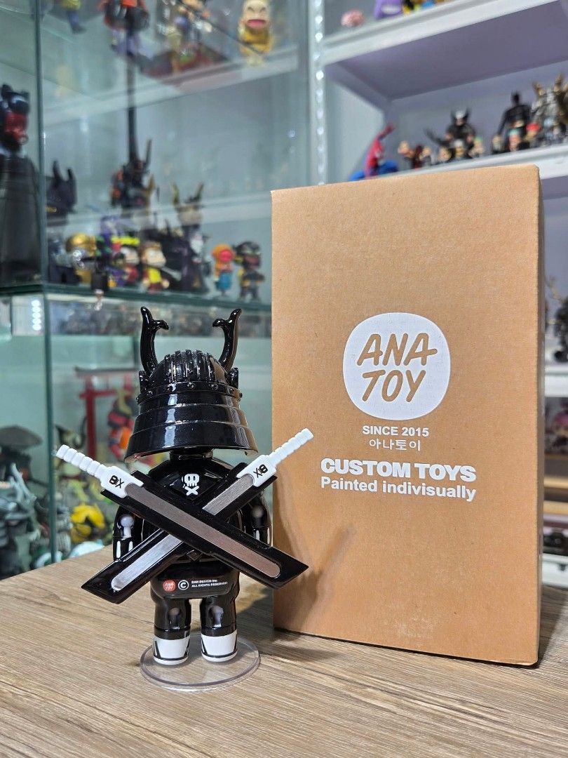 Ana Toy Custom Samurai Skeleton Figure with Box (Category: Figurines & Statues) located in Manila. Submitted by erolljames50196 (Listing ID 1470076719, Image 3). Description: ANATOY x QUICCS Ghost of Kurosawa 🏴‍☠️///👺 FOR OG COLLECTORS! ❗️LIMITED EDITON of 50pcs Worldwide! (Numbered on feet) ✅️Complete with Box! Brandnew Condition ☑️BELOW SRP SALE: 13,500 ONLY Alt head included (Quiccs Head) GET YOURS NOW! 🤩 Dm me!.