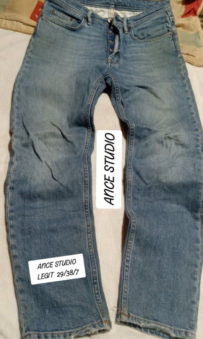ANCE STUDIO LEGIT (Category: Jeans) located in Maramag. Submitted by newlifeo7angel (Listing ID 1470125497, Image 1). Description: FOR SALE ANCE STUDIO AYAN NA DETAILS NSA PIC FOR ONLY 1850+SF OPEN NEGO BEWANG 29 TO 31 KAYA HABA 41 HEM 7 RELAX JEANS NABABANAT SOLID AT LEGIT.