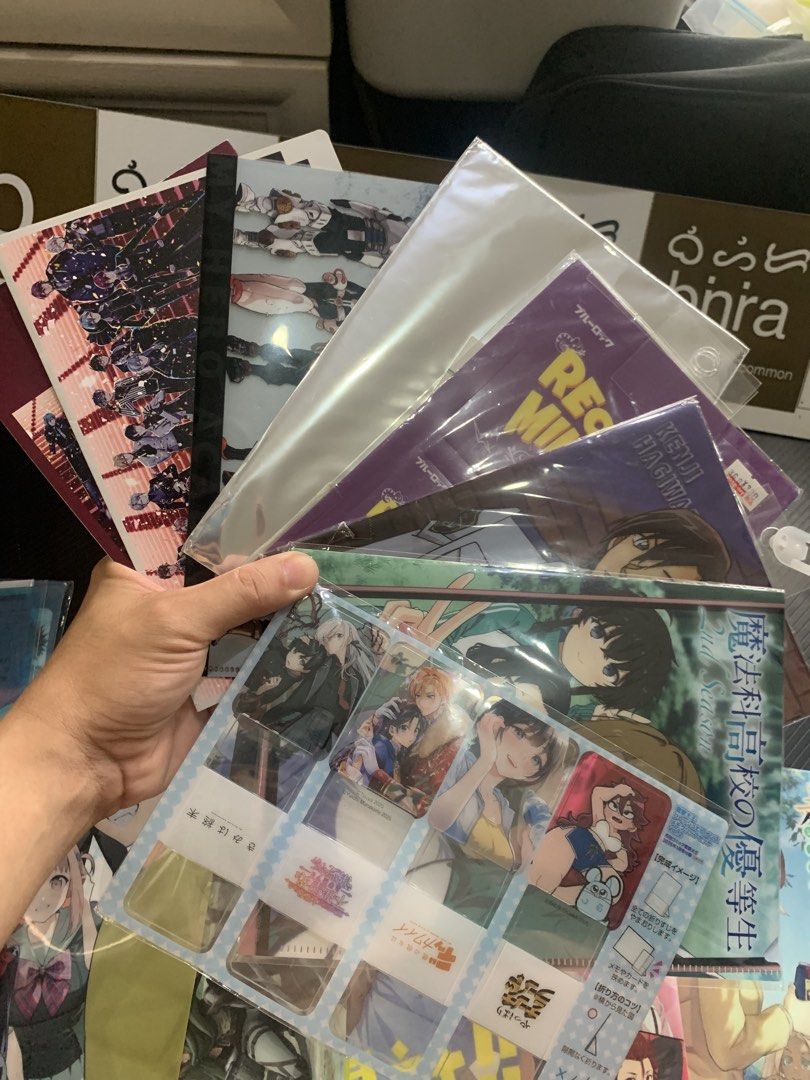 Anime PVC Folders - Detailed Prints - Authentic (Category: Other Merchandise) located in Carmona. Submitted by bihira (Listing ID 1470009746, Image 2). Description: Anime PVC Folders - Detailed Prints - Authentic - WYSIWYG - As is / loose - Assorted Bandai Anime.
