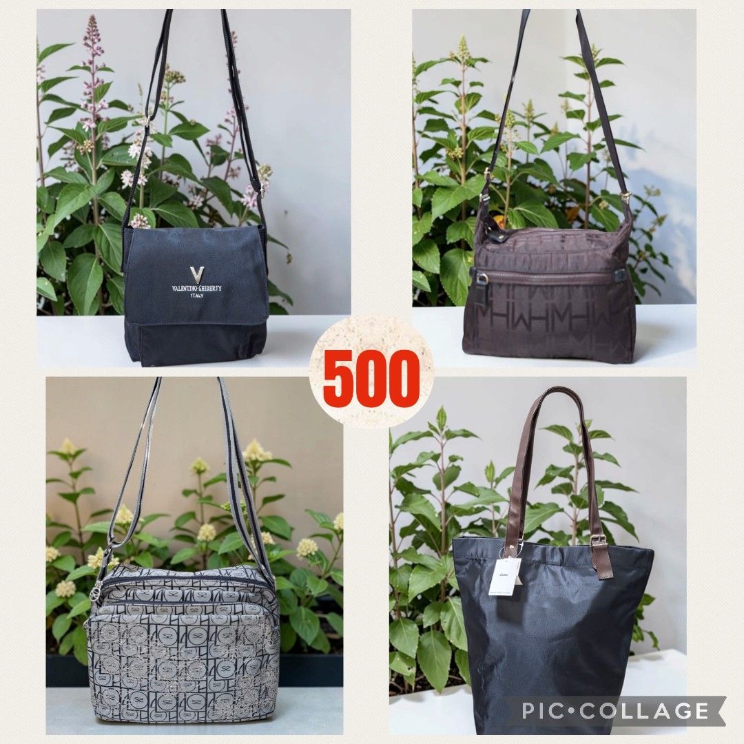 ANNIVERSARY SALE @ 500 EACH PIECE (Category: Cross-body Bags) located in Las Pinas. Submitted by annachiaonair2037 (Listing ID 1470060836, Image 1). Description: ANNIVERSARY SALE!! 500 EACH BAG NOT PER BANNER SAGAD PRICE OR PALUGI PRICE NA!! NO MORE TAWAD PLS THIS IS JUST A TREAT!! ALL FROM JAPAN!! THANK YOU EVERYONE!! ❤️❤️.