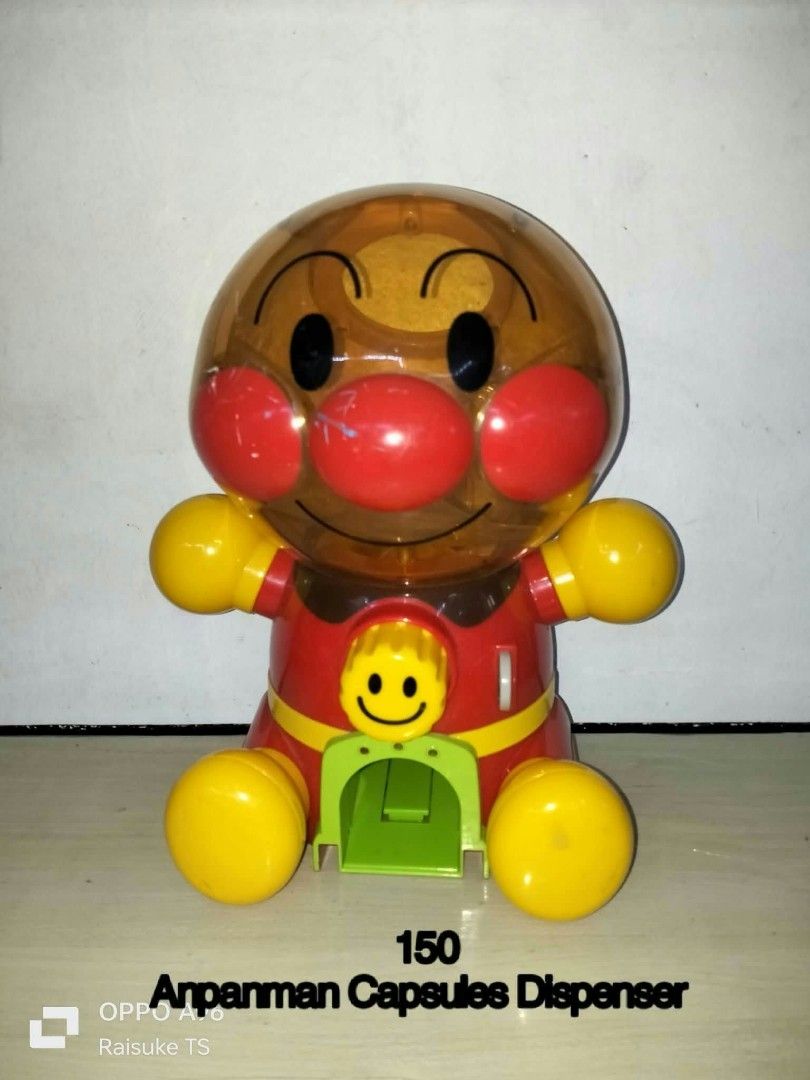 Anpanman Capsule Dispenser (Category: Kids Toys) located in Taguig. Submitted by raisuketoysshop (Listing ID 1470069264, Image 1). Description: PTPA NEW ARRIVAL!!.. PLEASE RESPECT POST AND PRICES.. Tested working and in good condition.. Secondhand Items Declared as is pa din po Pm for demo video What you see is what you get.. Please manage your expectations.. +40% COD Sho pee Check Out (sho pee fee+Tax+shipping materials) +40 Pesos For Check Out 