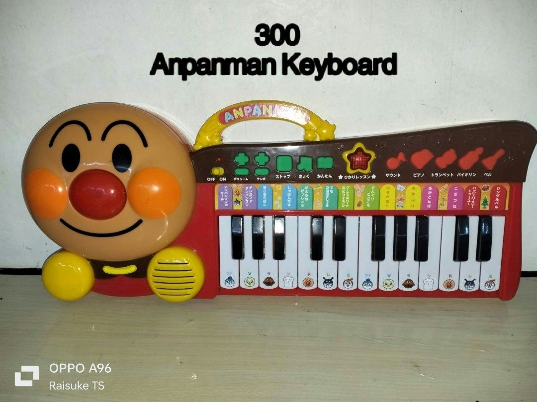 Anpanman Keyboard (Category: Interactive Toys) located in Taguig. Submitted by raisuketoysshop (Listing ID 1470076426, Image 1). Description: PTPA NEW ARRIVAL!!.. PLEASE RESPECT POST AND PRICES.. Tested working and in good condition.. Secondhand Items Declared as is pa din po Pm for demo video What you see is what you get.. Please manage your expectations.. +40% COD Sho pee Check Out (sho pee fee+Tax+shipping materials) +40 Pesos For Check Out Li