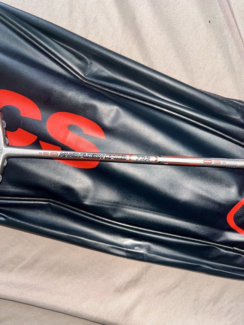 Apacs Nano Fusion Speed 722 (Category: Racket and Ball Sports) located in Manila. Submitted by tepolivero40695 (Listing ID 1469955437, Image 1). Description: Specs 6U Even Balance Medium Flex With String (Exbolt 63) 26x28 Tension .