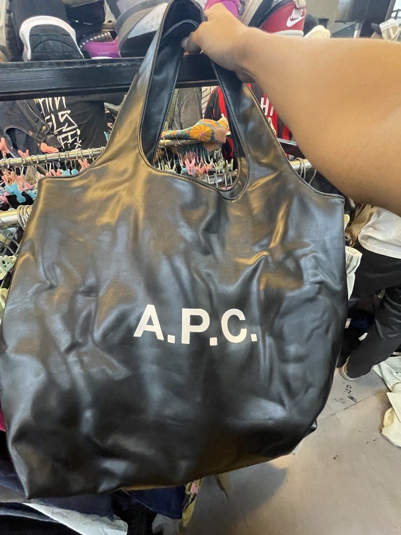 A.P.C. Ninon Tote Bag (Category: Luxury Bags & Wallets) located in Bacoor. Submitted by southhustlaaaaa (Listing ID 1469959017, Image 1). Description: A.P.C. Ninon Tote Bag no issue excellent condition .