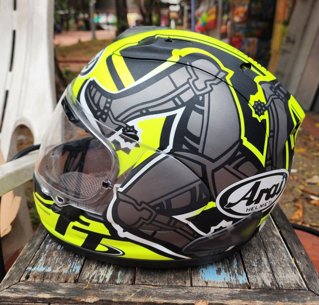 Arai RX-7X Isle Of Man TT Limited Edition Full Face Helmet, Motorcycles ...