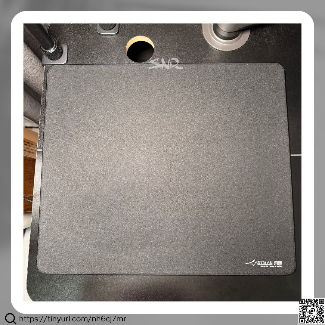 Artisan Ninja FX Hien Soft XL (Category: Mouse & Mousepads) located in Quezon City. Submitted by sonder_listings (Listing ID 1470112459, Image 1). Description: • Complete w/box & inclusions • Date of purchase: July 23, 2026 • Will forward proof of purchase • Base Type: Soft • Firmness: Moderately Soft • Strengths: Highly Versatile • Ideal Aiming Type: Compatible with most aiming types • Brand-new condition 💰 Selling Price: ₱1,998.00 📍 Location: