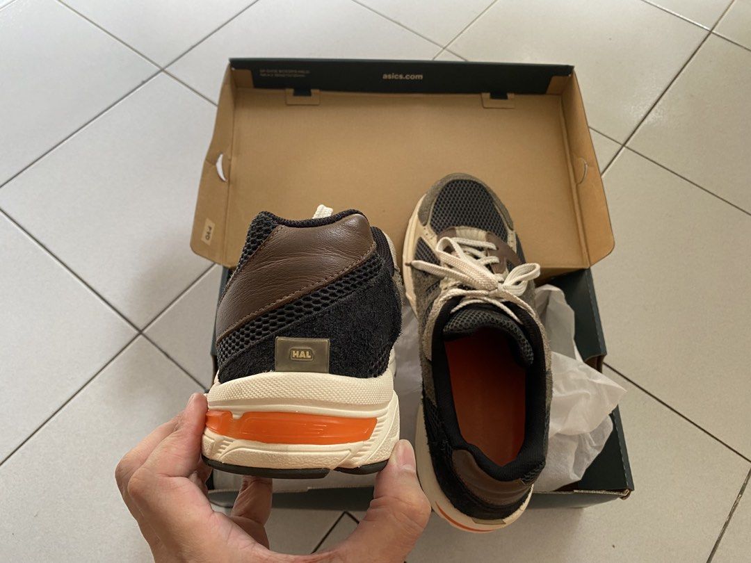 Asics x Hal Studios “Forest” (Category: Sneakers) located in Manila. Submitted by late80searly90s (Listing ID 1470065271, Image 2). Description: Fresh! (only worn in the office).