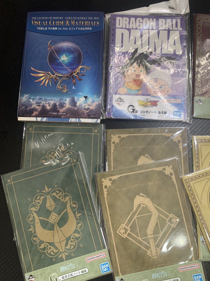 Assorted Anime - DBZ - Notebooks - Character Design Book (Category: Other Merchandise) located in Carmona. Submitted by bihira (Listing ID 1470011326, Image 2). Description: Assorted Anime - DBZ - Notebooks - Character Design Book - WYSIWYG - As is / pls see pix.