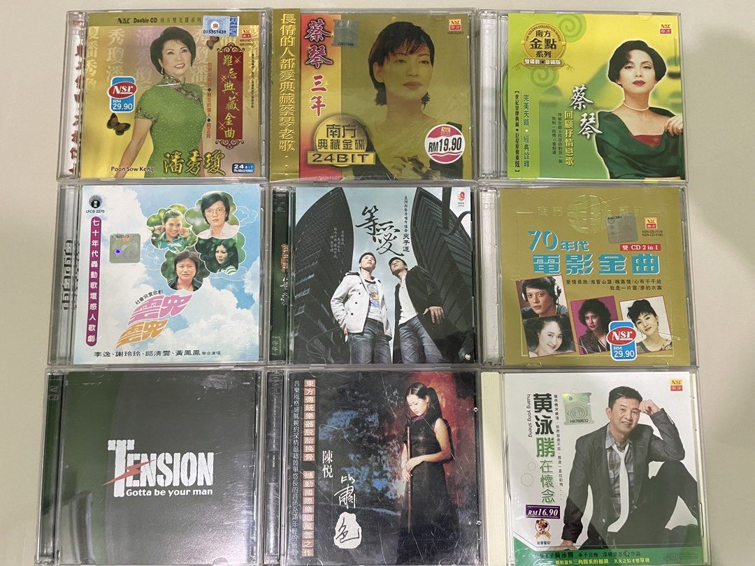 Assorted Cd (Category: CDs & DVDs) located in Batu Berendam. Submitted by thongcheekeong (Listing ID 1469959752, Image 2). Description: Selling rm15 per album .