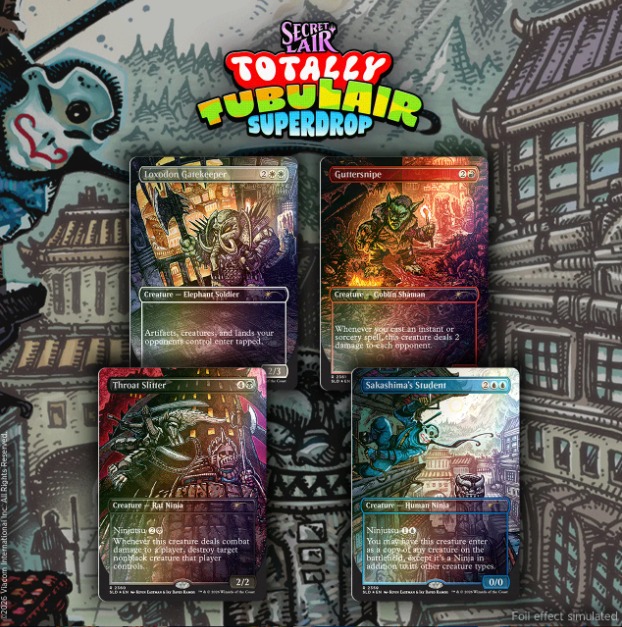 Secret Lair x Featuring: Kevin Eastman (Colors) (Foil), Toys ...