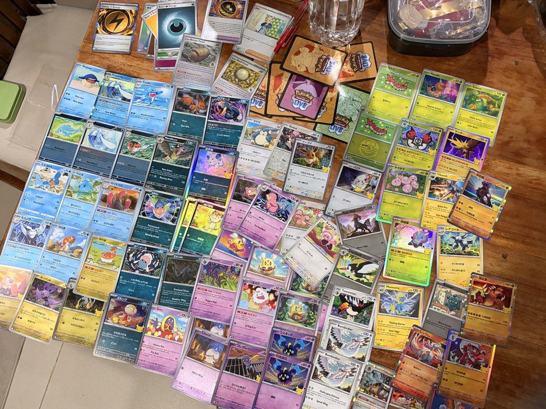 Assorted characters (Category: Raw Singles) located in Las Pinas. Submitted by angelamariego (Listing ID 1470096821, Image 1). Description: Cute pokemon bulk cards 15 ea or take all for 400 (90pcs).