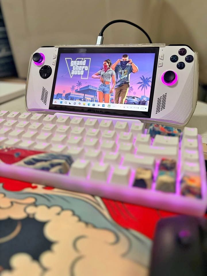 asus rog ally extreme z1 preloved (Category: Nintendo) located in Caloocan City. Submitted by maxinepreloved (Listing ID 1469977547, Image 1). Description: GOOD for Office or for Gaming. 16gb RAM 512 Storage Inclusions: -Pouch -Charger -1TB sd card -Silicon Case - 2k27 (worth 3k+) and other games installed Smooth play ng AAA Games. Pwede rin kayong magrequest ng game na iinstall ko sa unit. GTA V, Cyberpunk, Steam Games, etc rfs need cash add me 