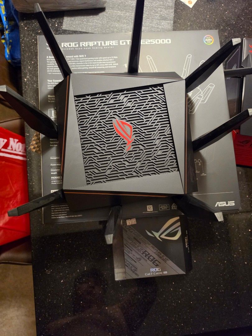 Health Band Sticker ASUS ROG Rapture GT-AC5300 Tri-band Gaming Router, Computers & Tech ...