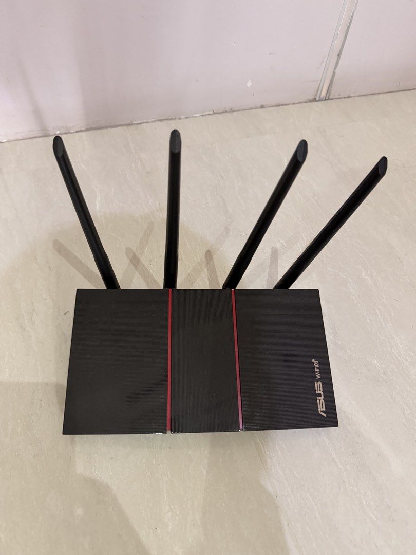Wireless Router Photo ASUS RT-AX3000P Wireless AX3000 Dual Band WiFi 6 Router, Computers ...