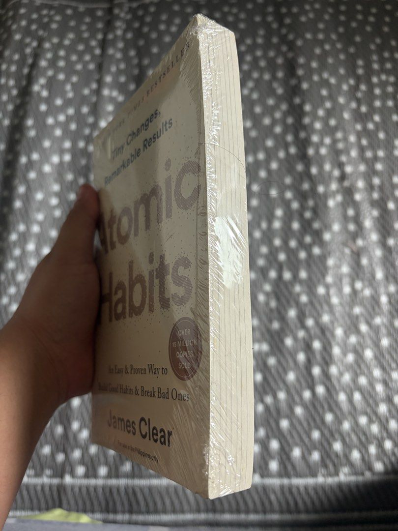 Atomic Habits Sealed (Category: Storybooks) located in Manila. Submitted by nicey032 (Listing ID 1469963649, Image 2). Description: new, sealed rfs extra book location: Mandaue, Cebu.