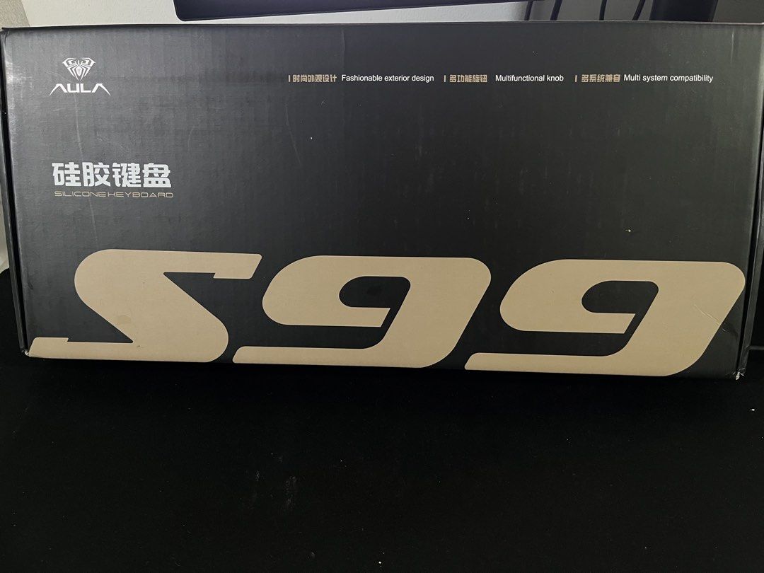 AULA S99 WIRELESS GAMING KEYBOARD (Category: Computer Keyboard) located in Caloocan City. Submitted by wannaaaa (Listing ID 1470104801, Image 2). Description: AULA.
