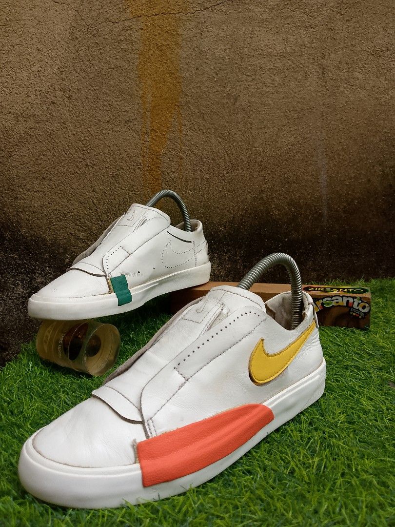 AUTHENTIC! " NIKE (Blazer Kickdown) WOMEN " (Category: Sneakers) located in Manila. Submitted by azaiahnere02 (Listing ID 1470043350, Image 2). Description: details are in first photo ‎pm/dm for other details,issues or transactions ‎negotiable! 👊😁 ‎2nd Account Available Shirts, Jeans, Jackets, Shorts & more garments just click the link in descriptions of the item 💚👇😁❤️ or follow for update stocks. ‎https://www.carousell.ph/u/psychypymb40965/