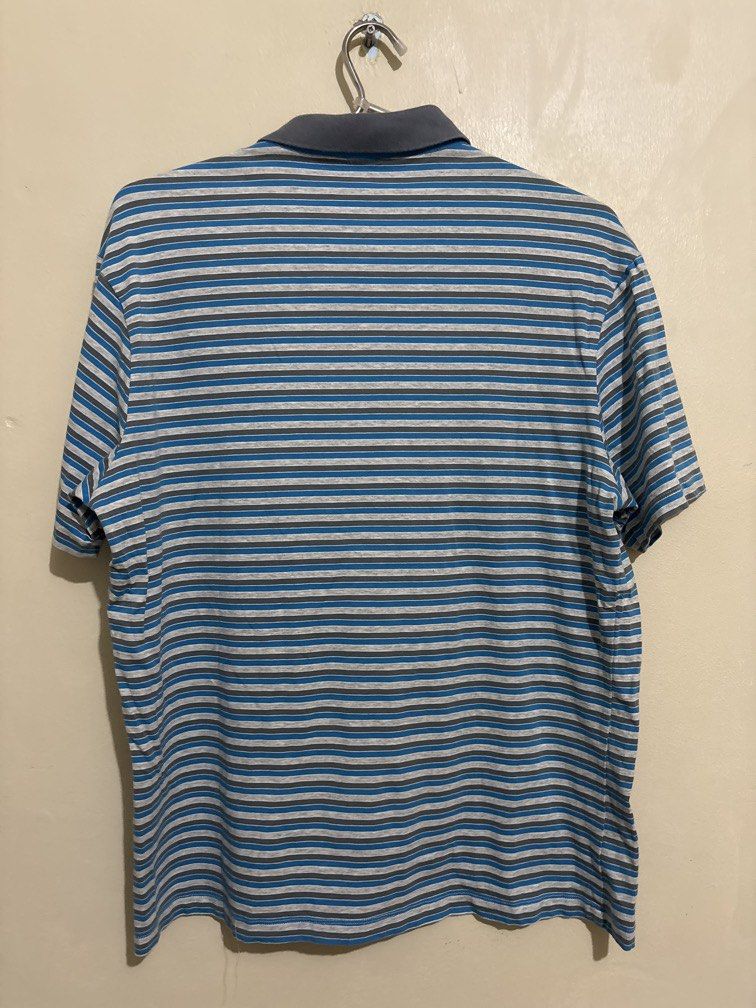 Authentic Hugo Boss Polo shirt (Category: Tshirts & Polo Shirts ) located in Muntinlupa City. Submitted by owrayttttt (Listing ID 1470128897, Image 2). Description: - Authentic Hugo Boss - Dimes is 22x27 - Complete tags with QR code - No issue - Free shipping via j&t.