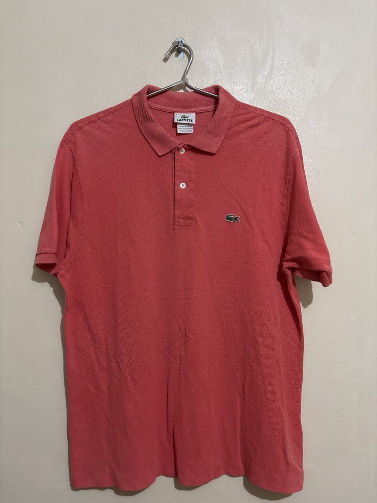Authentic Lacoste Polo shirt (Category: Tshirts & Polo Shirts ) located in Muntinlupa City. Submitted by owrayttttt (Listing ID 1470130822, Image 1). Description: - Authentic Lacoste Polo shirt - Size 5 on tag - Dimes is 22x29 - Complete tags - No issue - Free shipping via j&t.