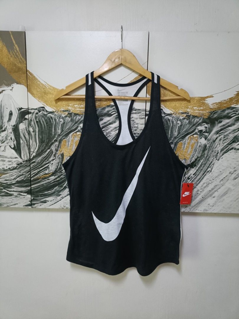 AUTHENTIC Nike Dri-FIT Breathe Elastika Tank Top (Category: Activewear) located in Manila. Submitted by bvnnie (Listing ID 1470015381, Image 2). Description: AUTHENTIC Nike Dri-FIT Breathe Elastika Tank Top inches Armpit to Armpit/Widht Lenght/fittings is Large Excellent Condition, Issue: Message if you have any other question about sizing. We do shipping nation wide I'm also A A open for video call so that you can see the item you 're interested