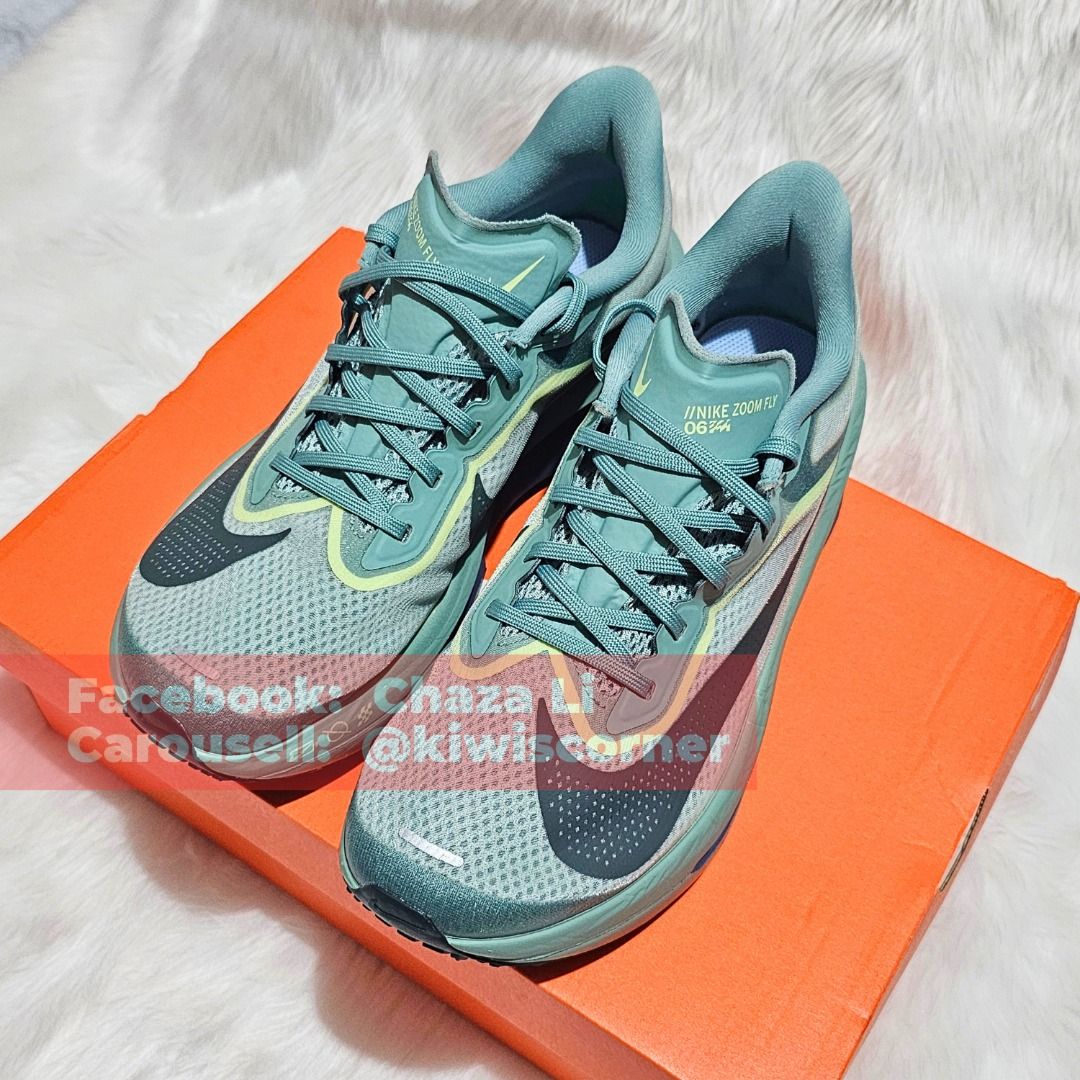 AUTHENTIC Nike Zoom Fly 6 running shoes (Category: Sneakers) located in Lucena. Submitted by kiwiscorner (Listing ID 1470052239, Image 1). Description: 📌 100% AUTHENTIC Nike Zoom Fly 6 running shoes 📌 USED only ONCE as seen in photos 📌 SF shouldered by buyer 📌 Bought this month of October 2026 📌 Comes complete with the original orange Nike box 📌 RFS: Not the right shoe for my walking goals, but really great for running!! MOP: Bank transfer 
