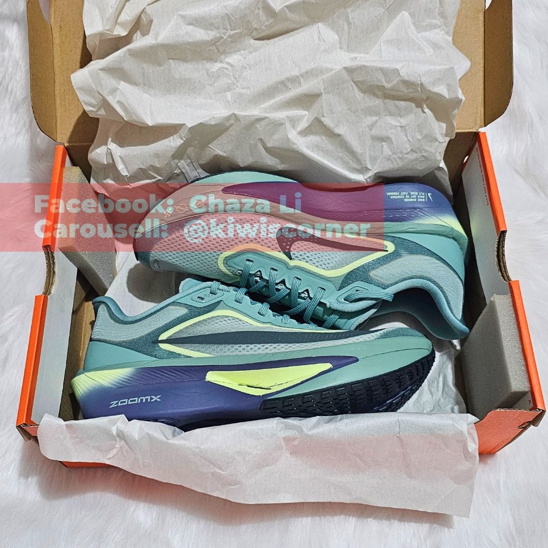 AUTHENTIC Nike Zoom Fly 6 running shoes (Category: Sneakers) located in Lucena. Submitted by kiwiscorner (Listing ID 1470052239, Image 2). Description: 📌 100% AUTHENTIC Nike Zoom Fly 6 running shoes 📌 USED only ONCE as seen in photos 📌 SF shouldered by buyer 📌 Bought this month of October 2026 📌 Comes complete with the original orange Nike box 📌 RFS: Not the right shoe for my walking goals, but really great for running!! MOP: Bank transfer 