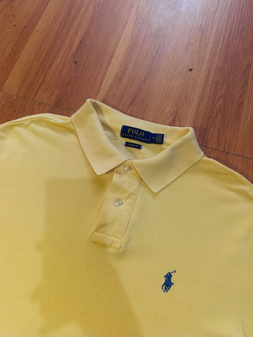 Authentic Ralph Lauren Polo Shirt For Men (Category: Tshirts & Polo Shirts ) located in Bulacan. Submitted by koritoo (Listing ID 1470012980, Image 2). Description: Authentic Ralph Lauren Polo Shirt For Men Classic Fit Good as new no issue Size M Dimensions: 21 Width 29-30.5 Length Color rate: 10/10.