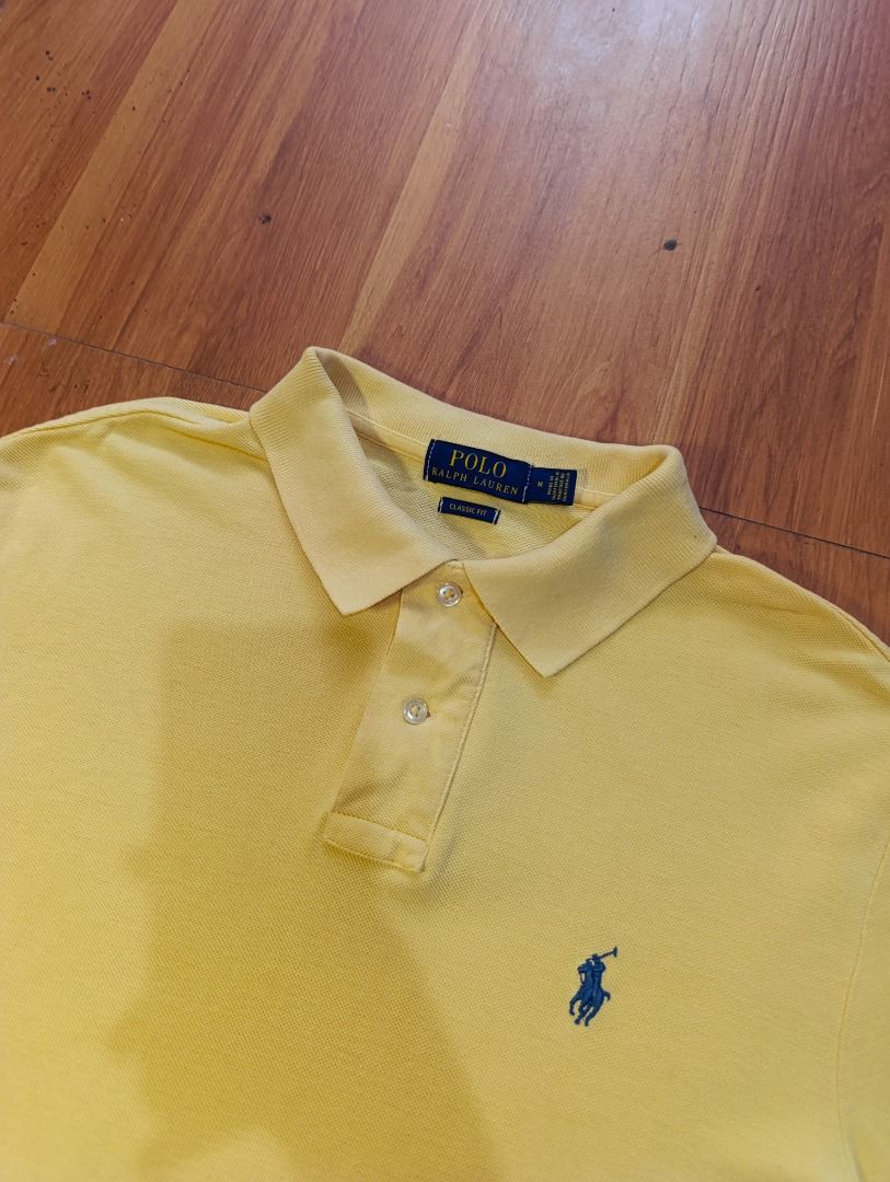 Authentic Ralph Lauren Polo Shirt For Men (Category: Tshirts & Polo Shirts ) located in Bulacan. Submitted by koritooo (Listing ID 1470013016, Image 2). Description: Authentic Ralph Lauren Polo Shirt For Men Classic Fit Good as new no issue Size M Dimensions: 15 Width 20 Length Color rate: 10/10.