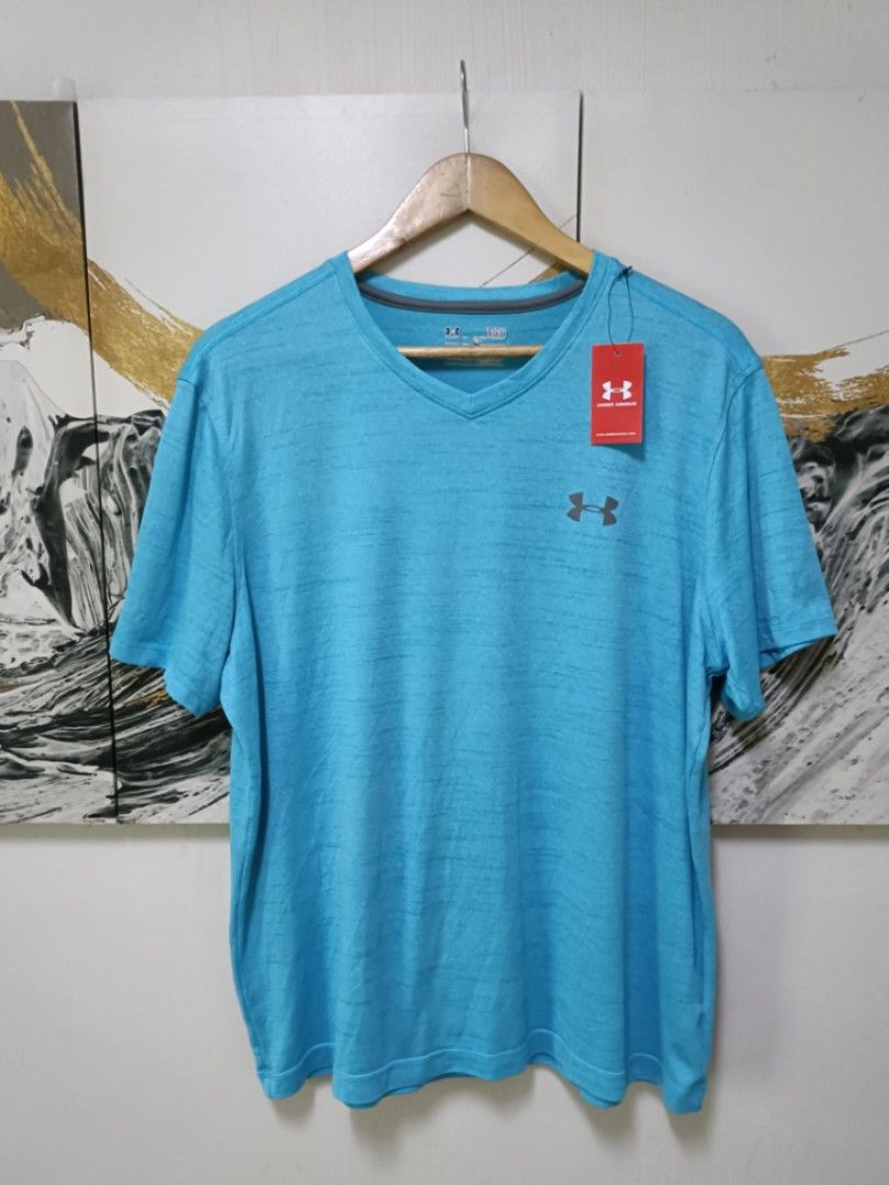 AUTHENTIC Under Armour Men's Tech (Category: Activewear) located in Manila. Submitted by bvnnie (Listing ID 1469979339, Image 2). Description: AUTHENTIC Under Armour Men's Tech inches Armpit to Armpit/Widht Lenght/ fittings is Large Excellent Condition, Issue: Message if you have any other question about sizing. We do shipping nation wide I'm also A A open for video call so that you can see the item you 're interested to buy. Courier, DHL, JNT,LB