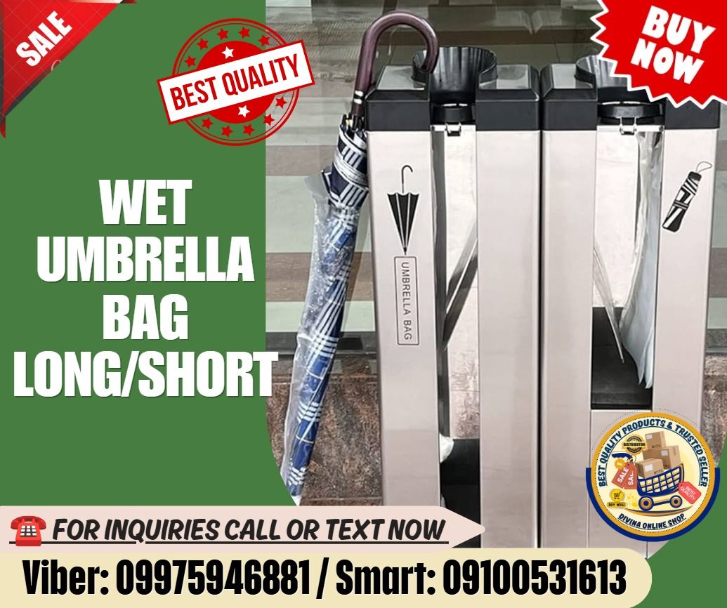Automatic Wet Umbrella Bagging Machine Plastic Short & Long (Category: Everything Else Others) located in Pasig City. Submitted by tahelmardy (Listing ID 1470003144, Image 1). Description: 🌏 We Can Deliver Nationwide 👉 AP Cargo, LBC & Lalamove (🛳️ Sea /✈️ Air Freight) 📍HURRRYYYY!!! BUY NOW!!! & GET LESS DISCOUNT 📍WE'RE ON SALE ❗️ Price: 29,952 🔥 Umbrella Bag Machine Stainless Steel Specification: material: 410SUS accessory: one side with 10