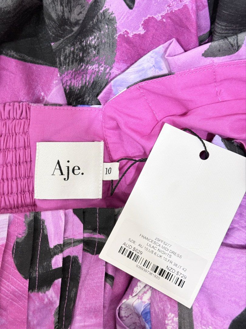 AVAILABLE- AJE Francesca lilac nights dress. (Category: Dresses) located in Taguig. Submitted by rraiment_ (Listing ID 1470089565, Image 2). Description: .