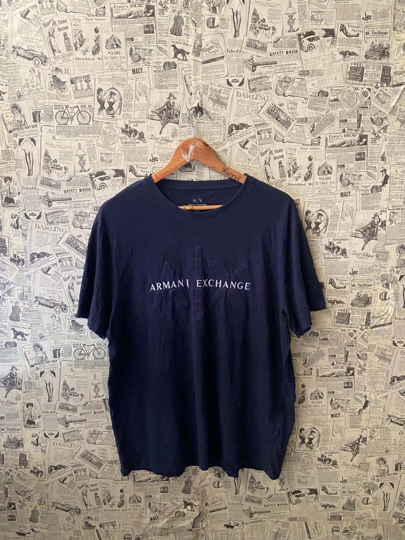 A/X T-shirt (Category: Announcements) located in Davao. Submitted by pakoys10_thrift (Listing ID 1469988941, Image 1). Description: A/X Tshirt 🔥 Excellent Condition Color Rate 9.5/10 Size: Xl Dimes: 28x22 No issue❌ 🏷️599 Free Shipping✈️ Location Davao City📍.