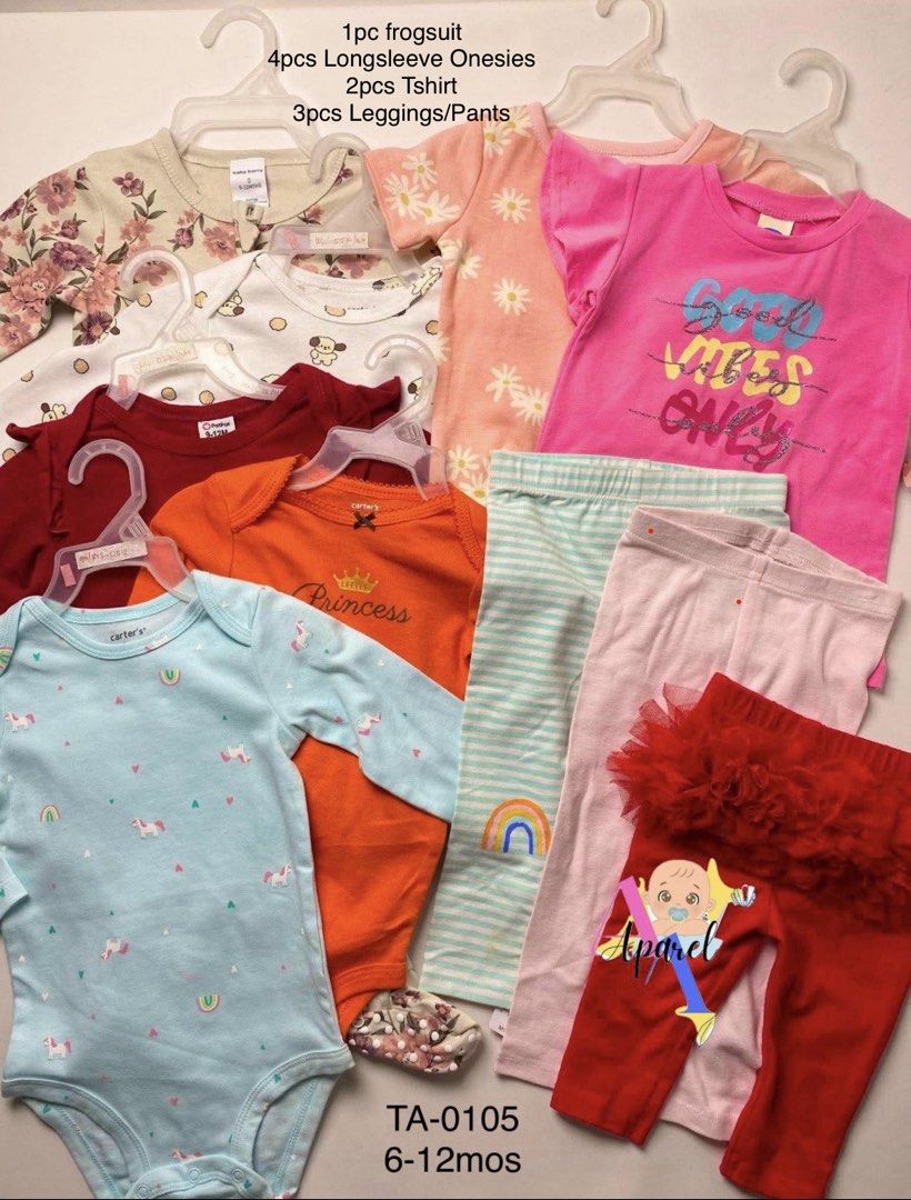 Baby Clothes Mixed Bundles (Category: Babies & Kids Fashion) located in Mandaue City. Submitted by esmaparel (Listing ID 1470138676, Image 2). Description: .