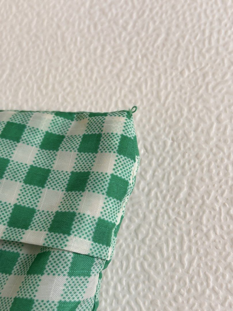 BAGGU reusable bags & Go Pouch bundle (Category: Tote Bags) located in Las Pinas. Submitted by jessarianica (Listing ID 1469965921, Image 3). Description: 4pc BAGGU 1. Green gingham Standard Reusable 2. 70s Madras Standard Reusable - SOLD 3. GRWM Go Pouch Medium size -SOLD 4. My Melody Go Pouch Medium size - SOLD Selling as set!.