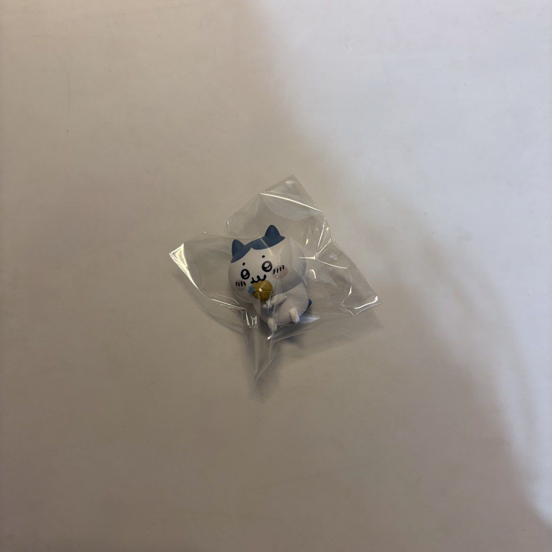 Bandai Chiikawa Hachiware Figure (Category: Interactive Toys) located in Manila. Submitted by buttern0t (Listing ID 1470082772, Image 1). Description: 💌 for proof of transactions & safekeeping of items , dm us on IG @dara.aniks / @puffyberries ✮⋆˙.