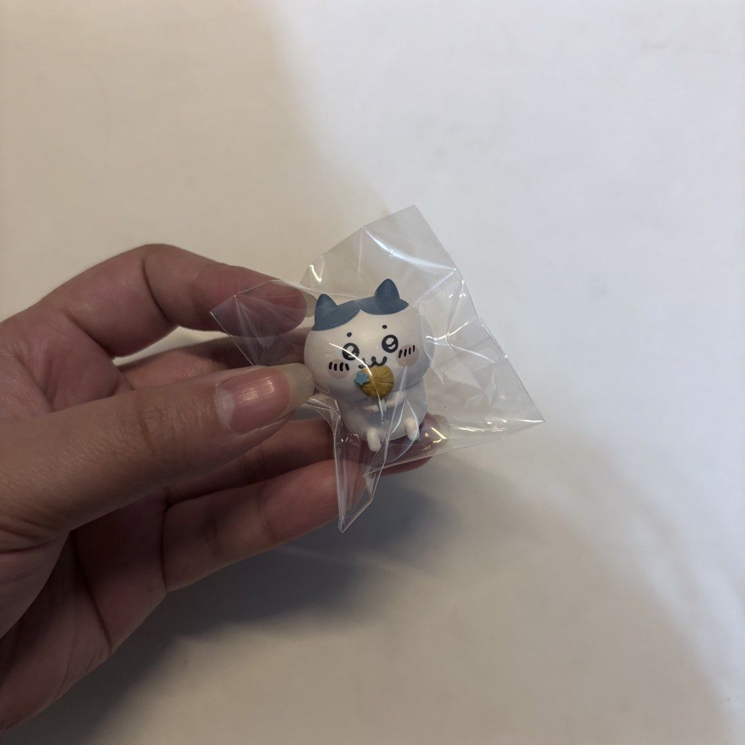 Bandai Chiikawa Hachiware Figure (Category: Interactive Toys) located in Manila. Submitted by buttern0t (Listing ID 1470082772, Image 2). Description: 💌 for proof of transactions & safekeeping of items , dm us on IG @dara.aniks / @puffyberries ✮⋆˙.