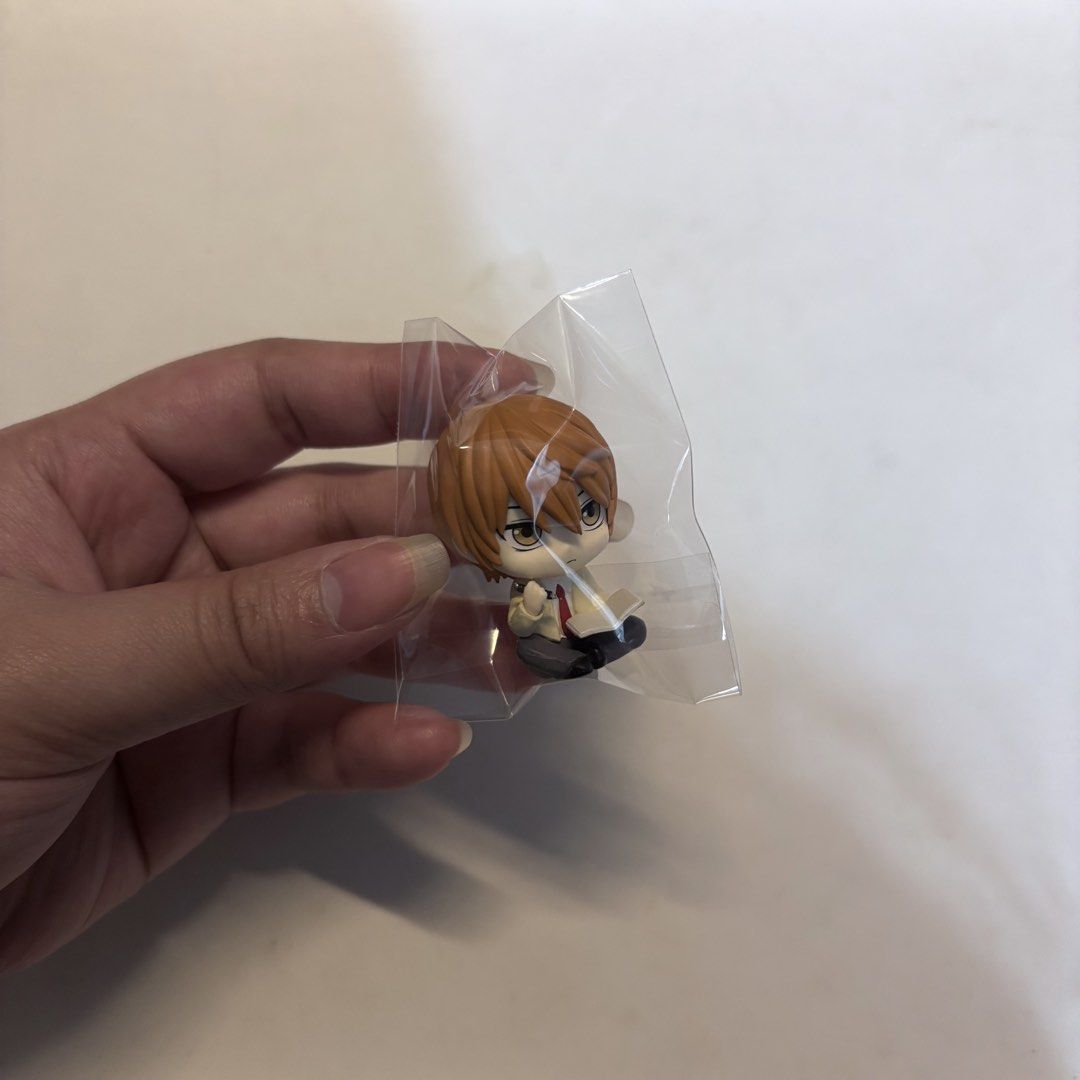 Bandai Death Note Light Yagami Machiboke Figure (Category: Interactive Toys) located in Manila. Submitted by buttern0t (Listing ID 1470079594, Image 2). Description: 💌 for proof of transactions & safekeeping of items , dm us on IG @dara.aniks / @puffyberries ✮⋆˙.