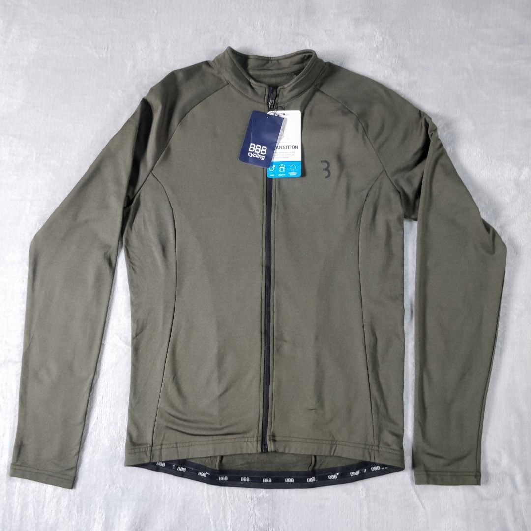 BBB Cycling Long Sleeve Jersey (Category: Activewear) located in Caloocan City. Submitted by thearchiverack (Listing ID 1470024343, Image 1). Description: BBB CYCLING (Hague, The Netherlands) BBB Transition Olive Green Long Sleeve Jersey - Brand New with tags Size: Large (men) Sports fit W19 x L25 Retail Price: $100+(P6,000+) asking price only P2,400 + shipping .