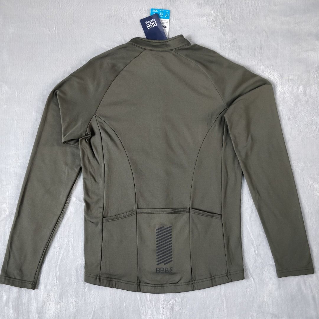 BBB Cycling Long Sleeve Jersey (Category: Activewear) located in Caloocan City. Submitted by thearchiverack (Listing ID 1470024343, Image 2). Description: BBB CYCLING (Hague, The Netherlands) BBB Transition Olive Green Long Sleeve Jersey - Brand New with tags Size: Large (men) Sports fit W19 x L25 Retail Price: $100+(P6,000+) asking price only P2,400 + shipping .