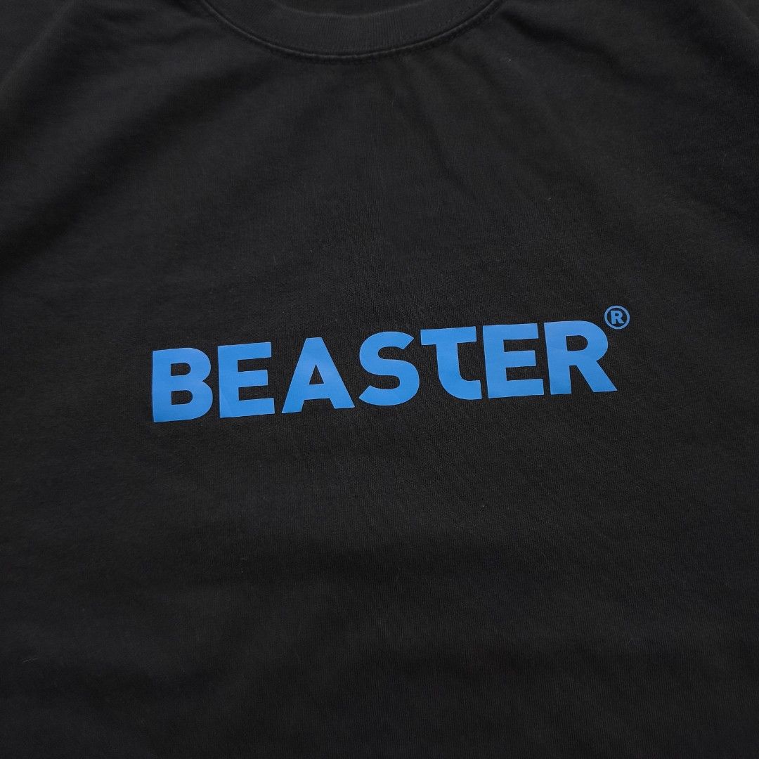 Beaster Modern Logo Graphic Shirt (Category: Tshirts & Polo Shirts ) located in Manila. Submitted by shykes_26 (Listing ID 1470101890, Image 2). Description: Dimensions Width - 23 Length - 29.5 Size on tag - XL Issues - None.