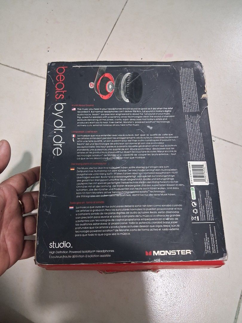 Beat by dr dre (Category: Announcements) located in Manila. Submitted by carlitoboh66625 (Listing ID 1470008331, Image 3). Description: beat by dr dre all details declare working price 2500.