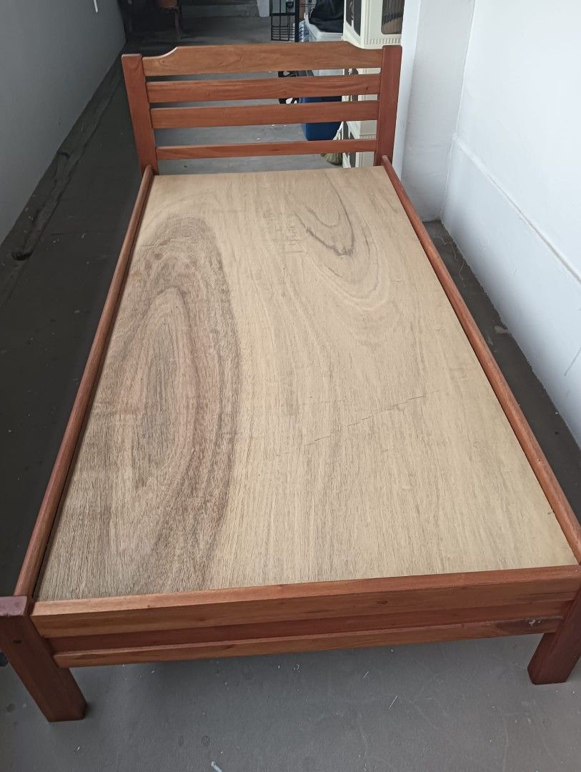 Bed Frame (Category: Bed Frames & Mattresses) located in Singapore. Submitted by dparamananthan (Listing ID 1470025949, Image 2). Description: self collection, arrange your own delivery .