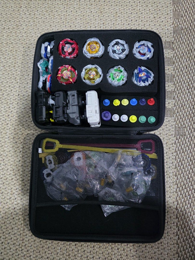 Beyblade X Collection (Category: Action & Battle Toys) located in Manila. Submitted by bonita1209 (Listing ID 1469990322, Image 1). Description: ‼️ QUITTING SALE 🔥 BANKEE BEYBLADE COLLECTION 🔥 INCLUSIONS: ▶️ Blades ▶️ Ratchets ▶️ Bits ▶️ Launchers ▶️ Stadium ▶️ Bag ▶️ Bankee Boxes 💰 PACKAGE PRICE: ₱16,000 ‼️ Condition: Used only for 5 casual tournaments! 📌 Payment Methods: GCash GoTyme Bank Transfer (Instapay) 🚚 Shipping: Lalamove /Grab expr