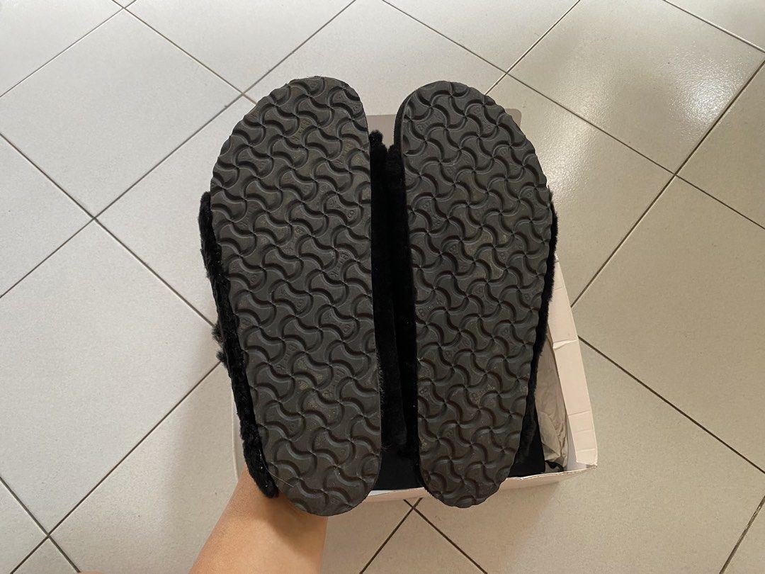 Birkenstock 1774 (Category: Slippers & Slides) located in Manila. Submitted by late80searly90s (Listing ID 1470071453, Image 2). Description: Shipped from the UK. Real shearling. Demna. Rick. (only worn in the office) .