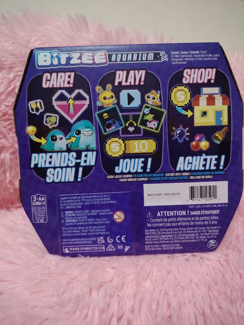 Bitzee Aquarium (Category: Educational & Learning Toys) located in Mandaluyong City. Submitted by twovv (Listing ID 1470131312, Image 2). Description: Brand new Below Mall price. SEALED Original price : 2999.75.