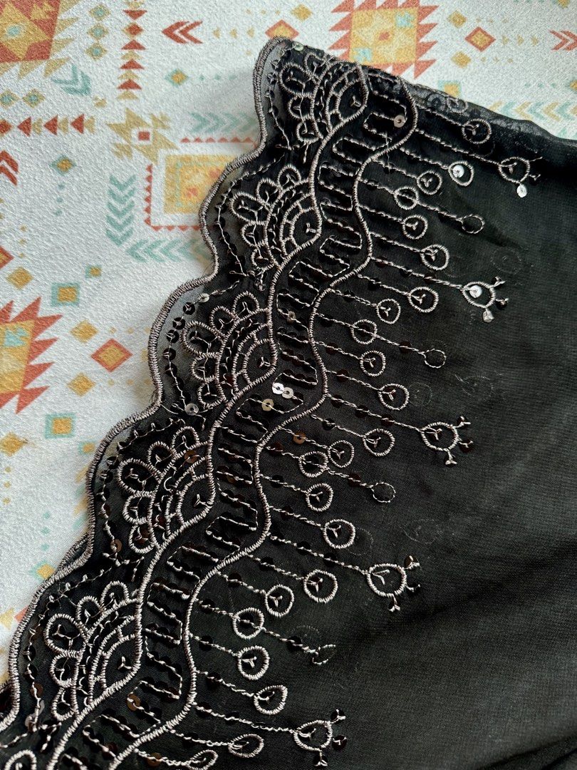 Black Lacey Poncho (Category: Coats, Jackets and Outerwear) located in Taguig. Submitted by marysmarket (Listing ID 1470086469, Image 3). Description: Prettiest cover-up! Appropriate for any age too. With inner sando. .