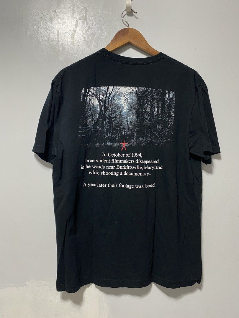 Blair Witch Project Movie Promo (Category: Tshirts & Polo Shirts ) located in Dumaguete. Submitted by hippiyippe (Listing ID 1470065012, Image 2). Description: Xl on tag.