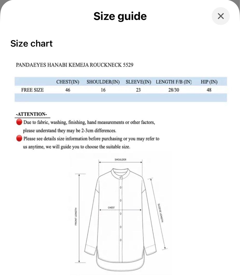 Blouse (Category: Blouses) located in Masai. Submitted by yuyaroseamir16 (Listing ID 1470120716, Image 3). Description: .