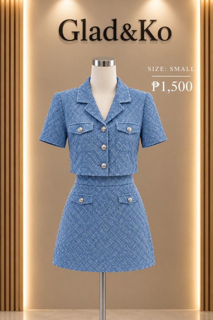 BLUE COORDS (Category: Sets or Coordinates) located in Manila. Submitted by gladandko (Listing ID 1470057862, Image 1). Description: .